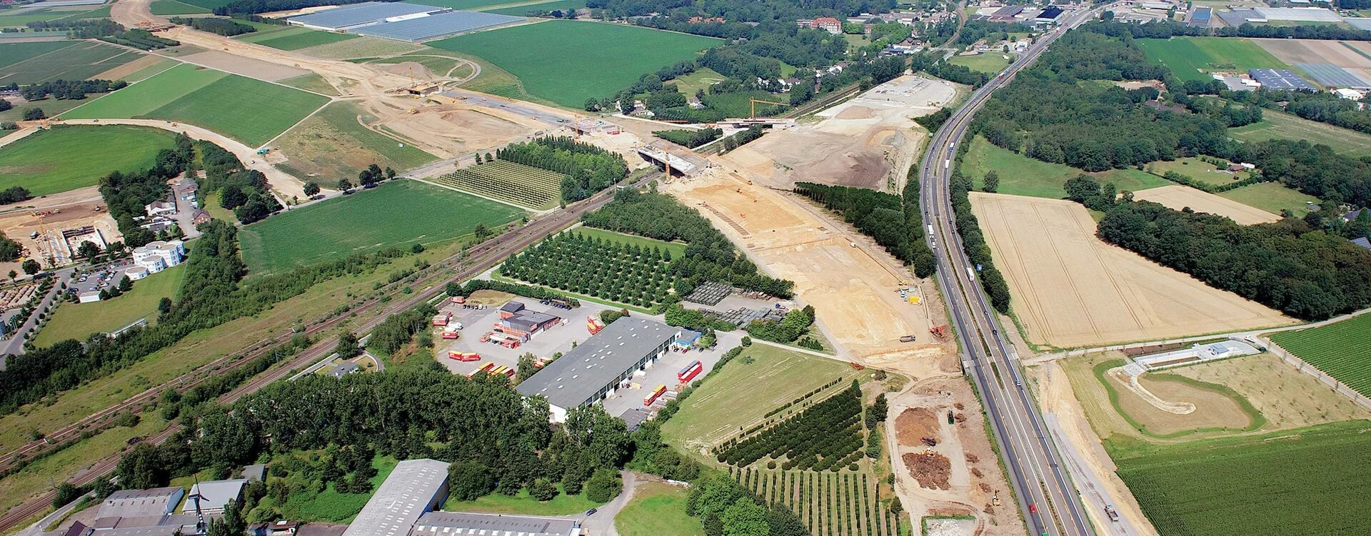 Autobahn A 61: Ausführung mit HMVA als Ersatzbaustoff im Unterbau