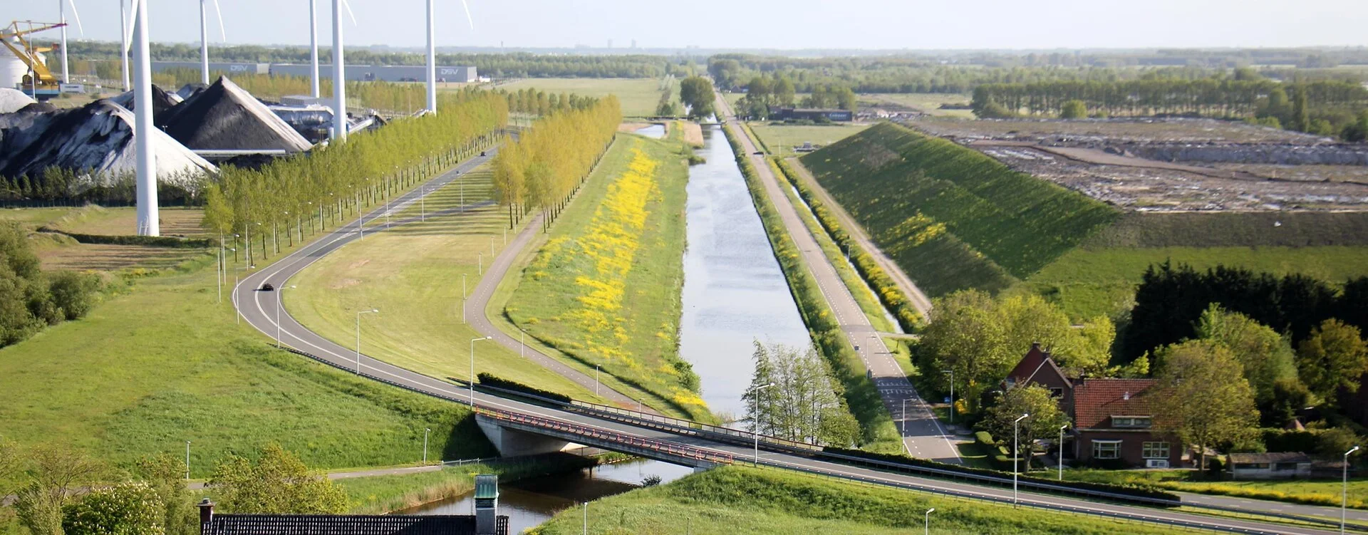 Sekundärrohstoffe wie Hausmüllverbrennungsasche in „Het groene Schip"