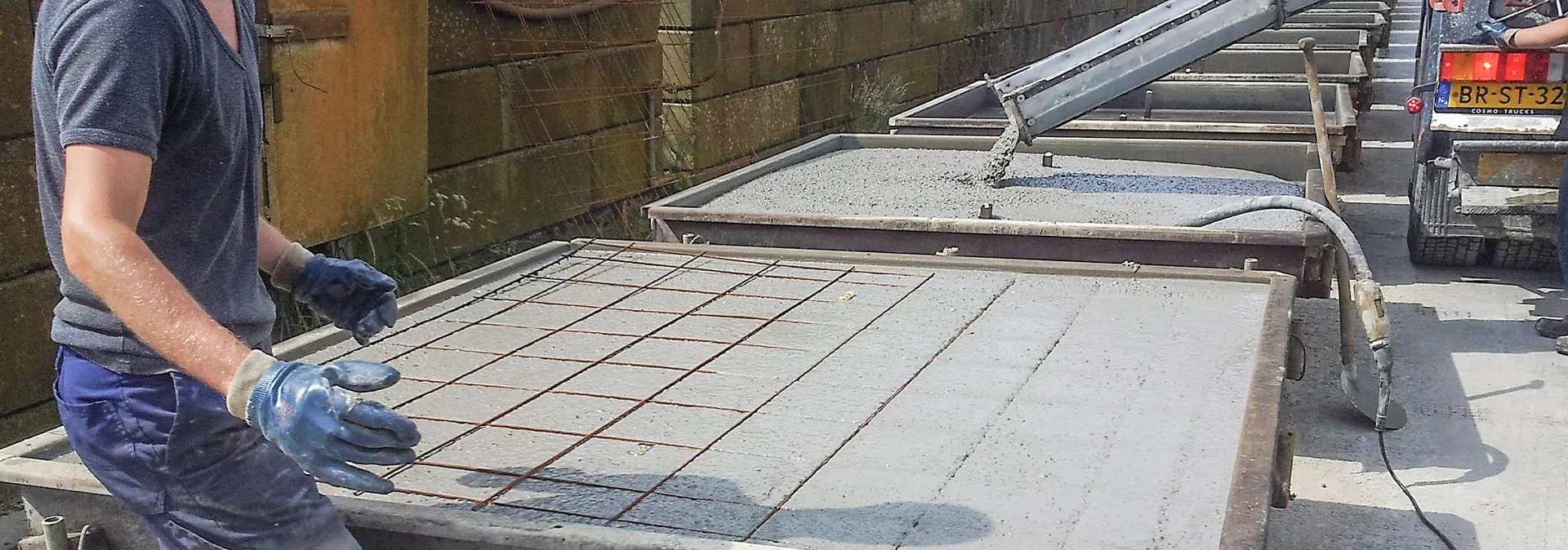 GRANOVA in der Betonproduktion in den Niederlanden