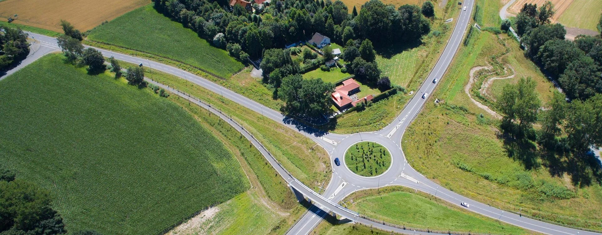 Produktion und Lieferung HMV-Asche als Ersatzbaustoff für Bau der L585n