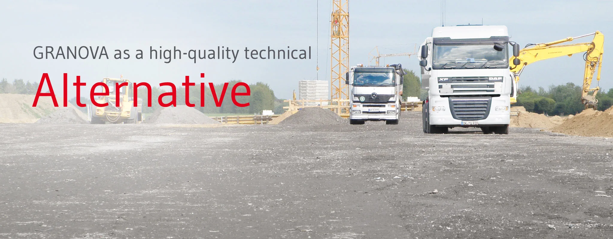 Technical regulations for substitute building materials for use in earthworks and road construction