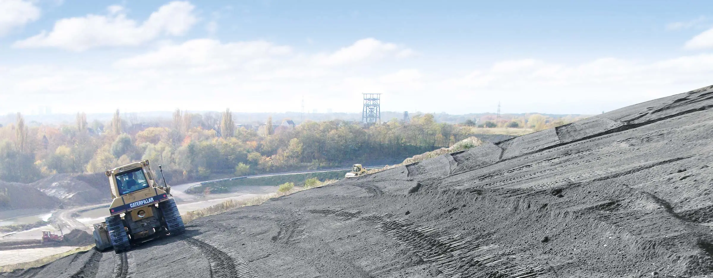 Secondary construction material GRANOVA for construction of landfill sites