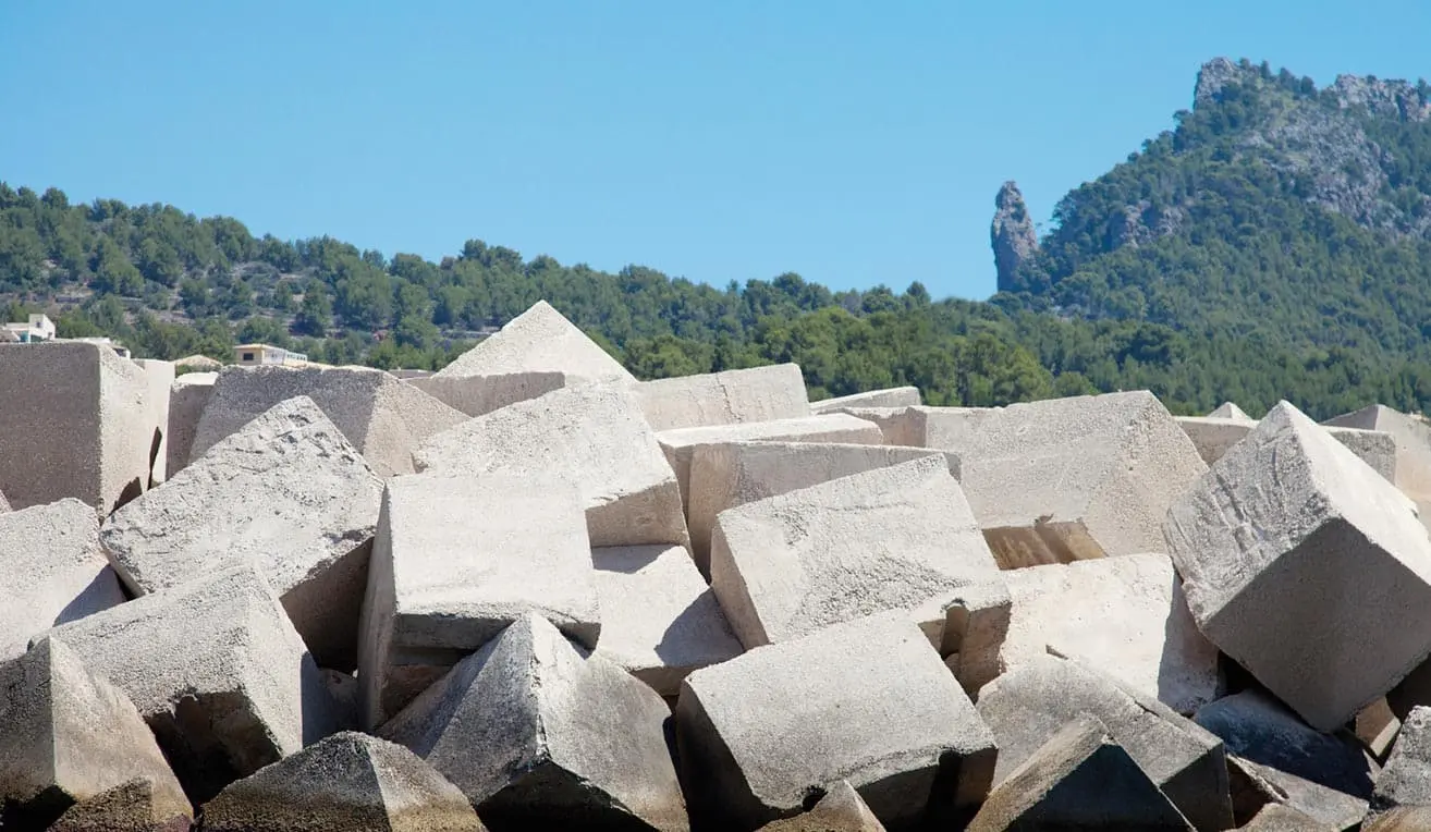 Betonzuschlag mit Hausmüllverbrennungsasche