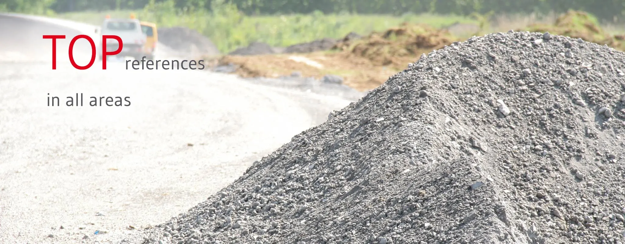 Secondary aggregates from IBA: Fields of application