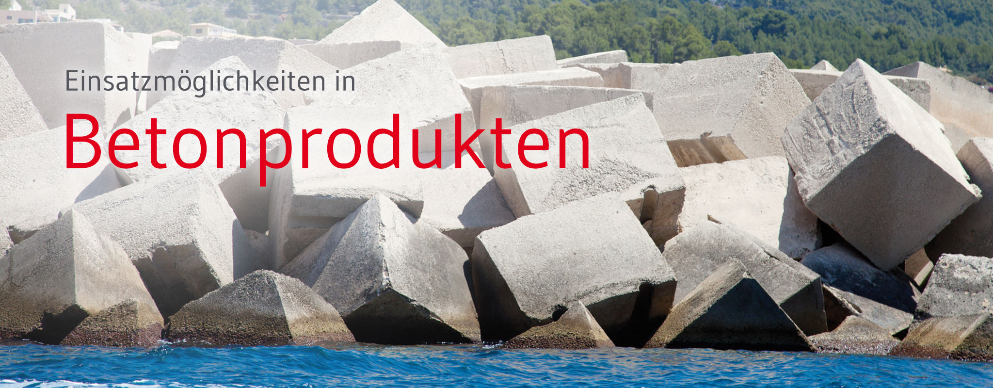 Einsatz von HMVA in Betonprodukten in den Niederlanden
