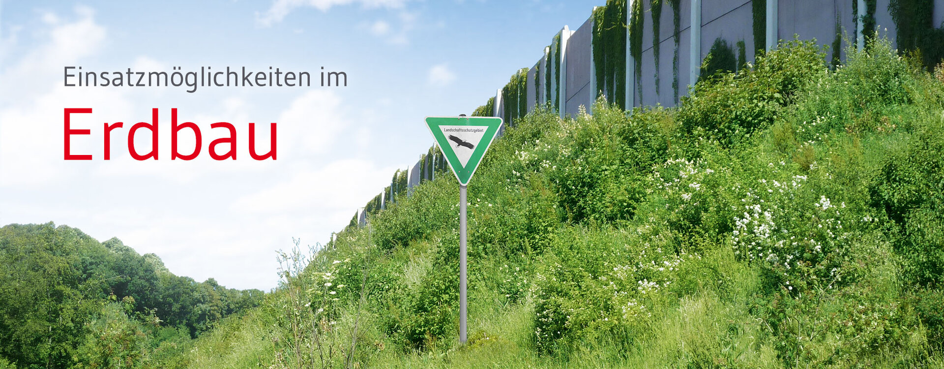Bauwerkssicherung mit Hausmüllverbrennungsasche als Erdwall