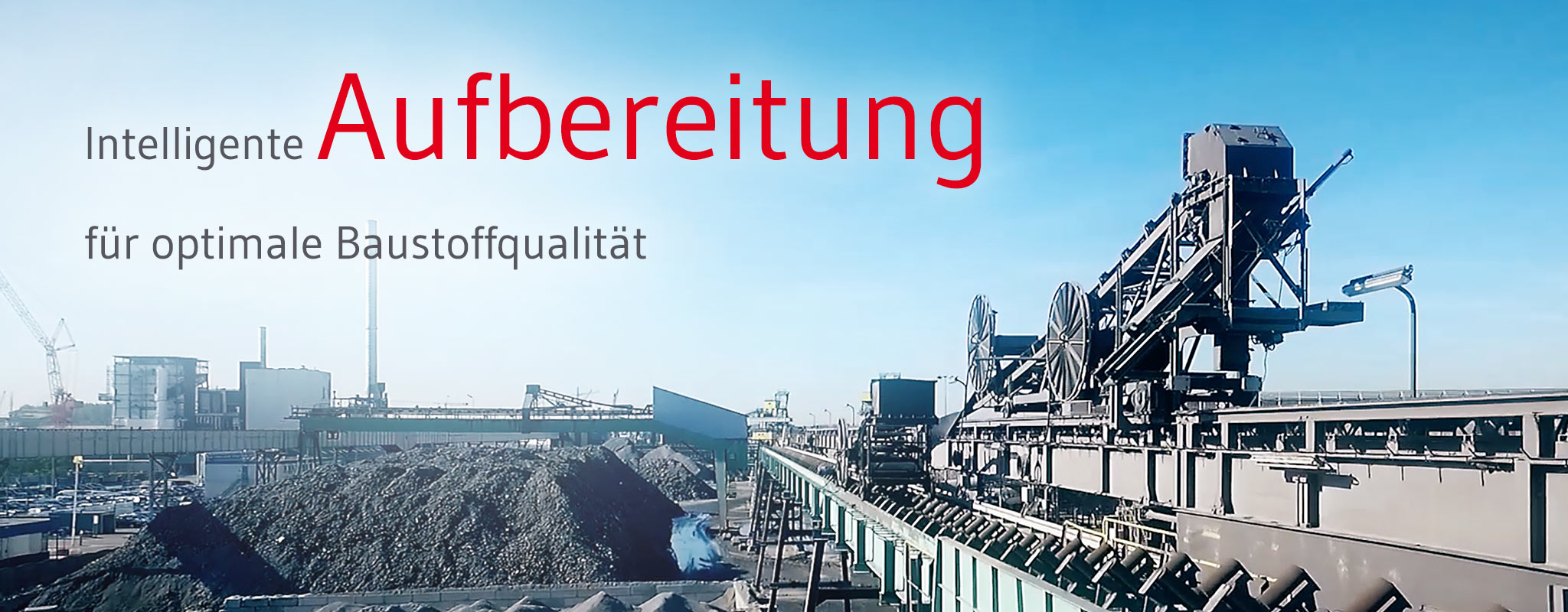 Ersatzbaustoffqualitäten werden besser durch Recyclingtechnologien der REMEX-Gruppe