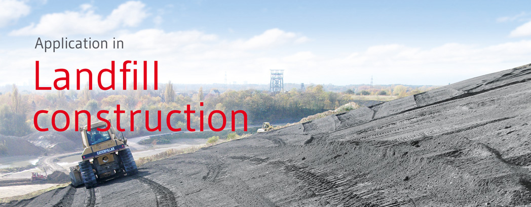 Secondary construction material GRANOVA for construction of landfill sites
