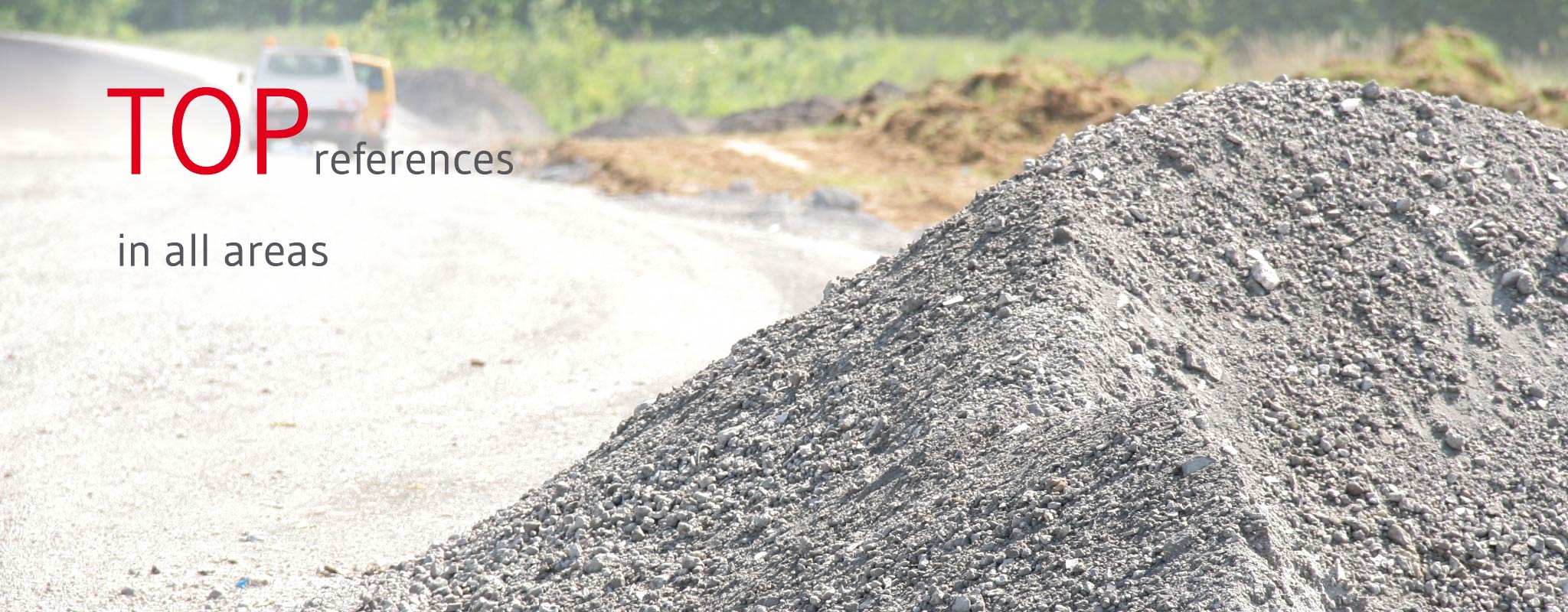 Secondary aggregates from IBA: Fields of application