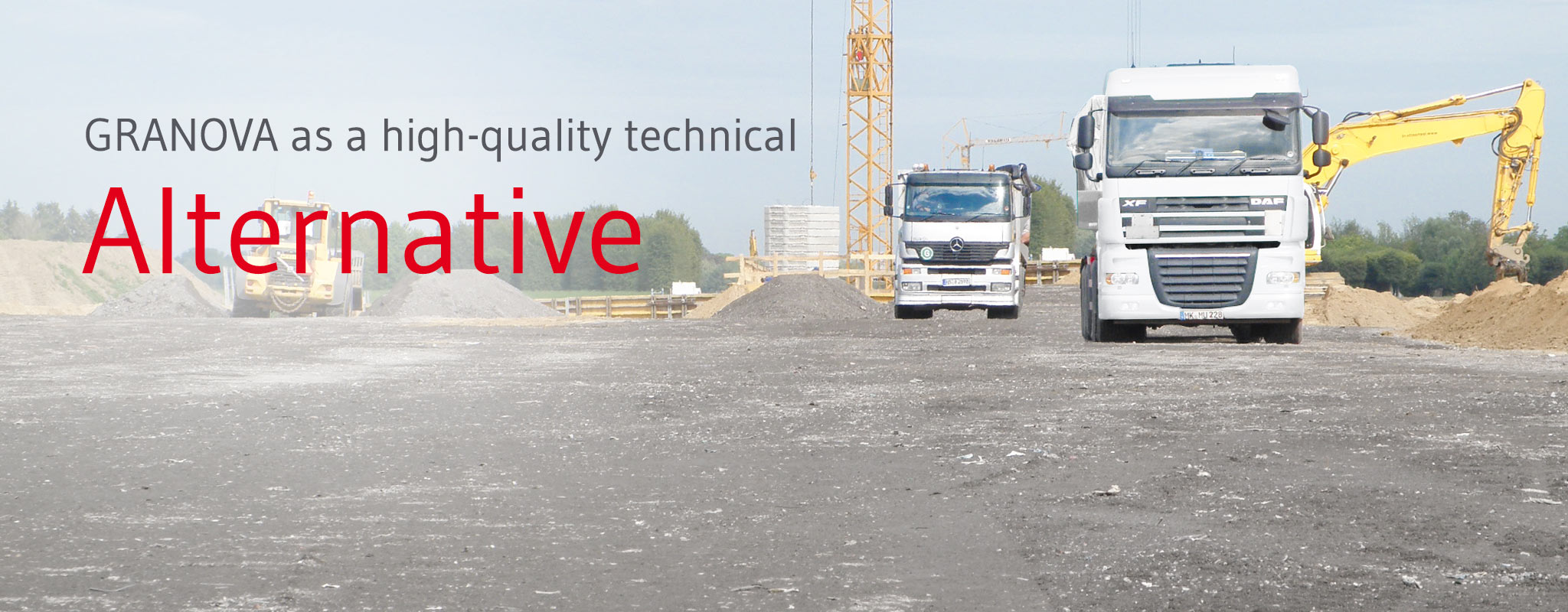 Technical regulations for substitute building materials for use in earthworks and road construction