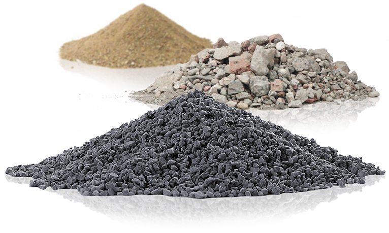 IBA aggregates amend the natural aggregate sources